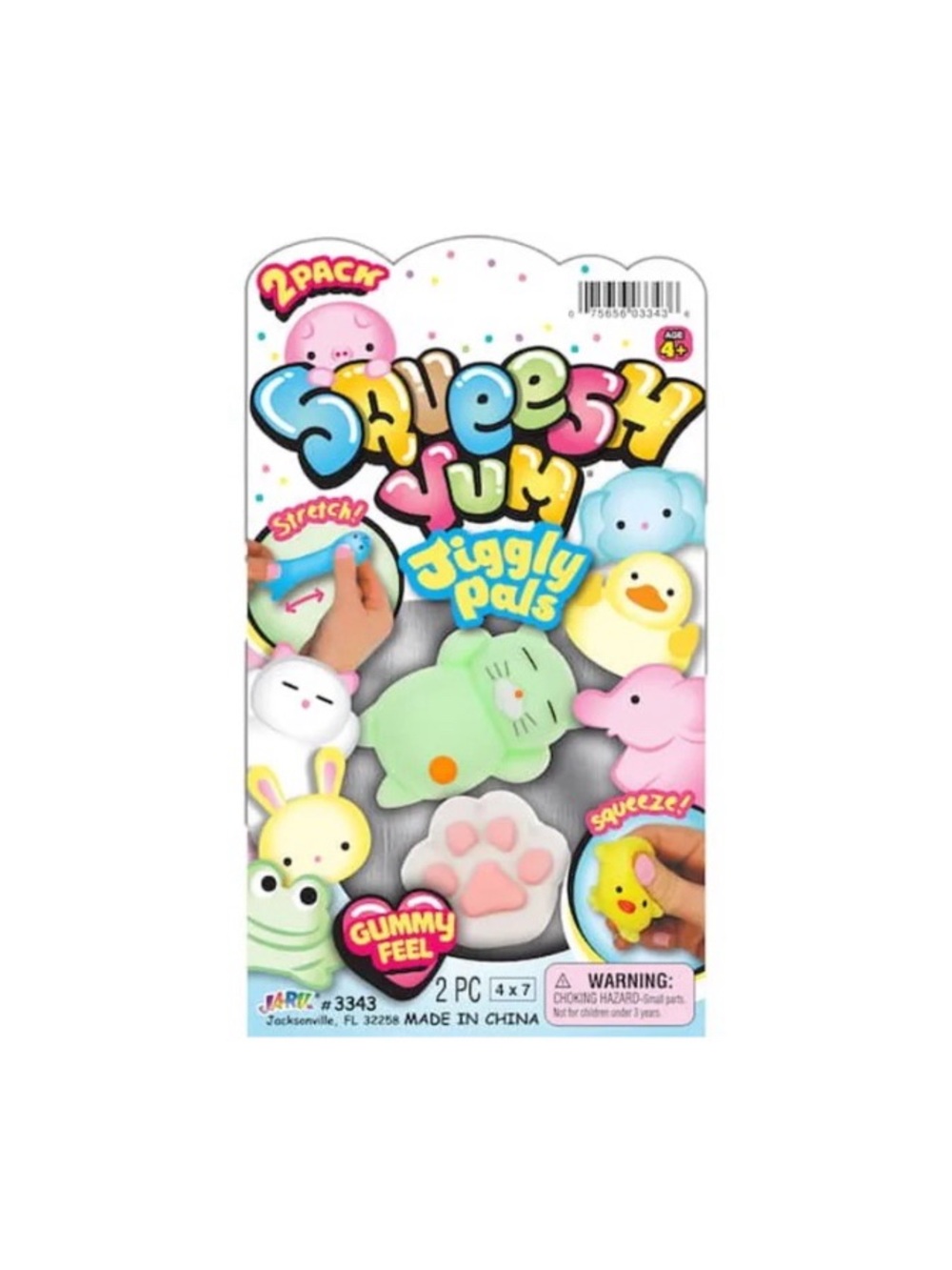 Squeesh Yum Jiggly Pals Squishy Fidget Toy